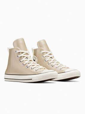 Converse Chuck Taylor All Star Metallic Gold A11979C Light Gold Women's Size 8.5